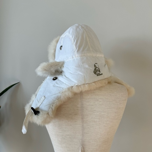 Mad Bomber Genuine Rabbit Fur Bomber Cold Weather Hat - Medium - Picture 3 of 13